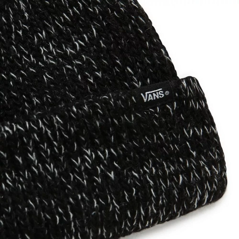 Vans Core Basics Beanie In Black Heather 4 Vans Core Basics Beanie In Black Heather - Image 2