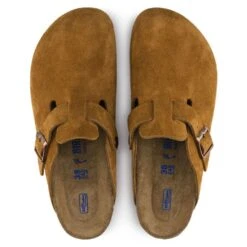 Birkenstock Boston Softbed Suede Leather In Mink (Narrow Width) -Vans || Blundstone || Hunter Sales 1009542 1009543 3 1100x