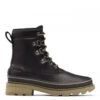 Sorel Women's Lennox Street Boot In Black/Sage -Vans || Blundstone || Hunter Sales 1974301 010 f presethigh res 1100x