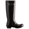 Hunter Women's Original Tall Gloss Rain Boots In Black 2 Hunter Women's Original Tall Gloss Rain Boots In Black -Vans || Blundstone || Hunter Sales 20220114165529 prod aw21 org wft1000rgl blk 1 1100x