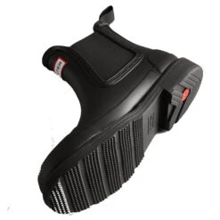 Hunter Women's Commando Chelsea Boots In Black 10 Hunter Women's Commando Chelsea Boots In Black -Vans || Blundstone || Hunter Sales 20220114165736 prod ss22 org wfs1018rma blk 4 1100x