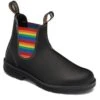 Blundstone Women's Original 2105 In Black With Rainbow Elastic And Contrast Stitching -Vans || Blundstone || Hunter Sales 2105 2 1 1100x