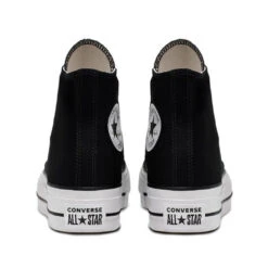 Converse Women's Chuck Taylor All Star Canvas Platform Hi In Black/White/White -Vans || Blundstone || Hunter Sales 560845c f 08x1 2 1100x