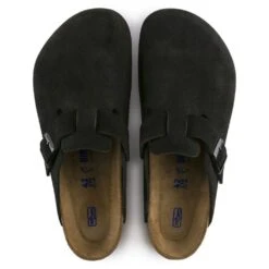 Birkenstock Boston Softbed Suede Leather In Black 8 Birkenstock Boston Softbed Suede Leather In Black -Vans || Blundstone || Hunter Sales 660471 3 1100x