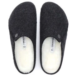 Birkenstock Women's Zermatt Shearling Wool Felt In Anthracite (Narrow Width) -Vans || Blundstone || Hunter Sales BI 1015084 2095 3 1100x