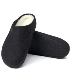 Birkenstock Women's Zermatt Shearling Wool Felt In Anthracite (Narrow Width) -Vans || Blundstone || Hunter Sales BI 1015084 2095 4 1100x