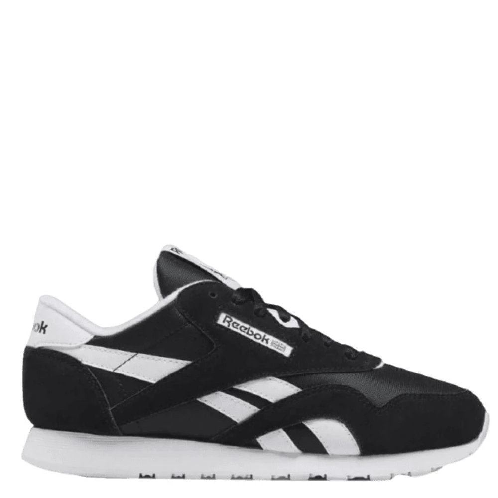 Reebok Women's Classic Nylon In Core Black/Cloud White 3 Reebok Women's Classic Nylon In Core Black/Cloud White