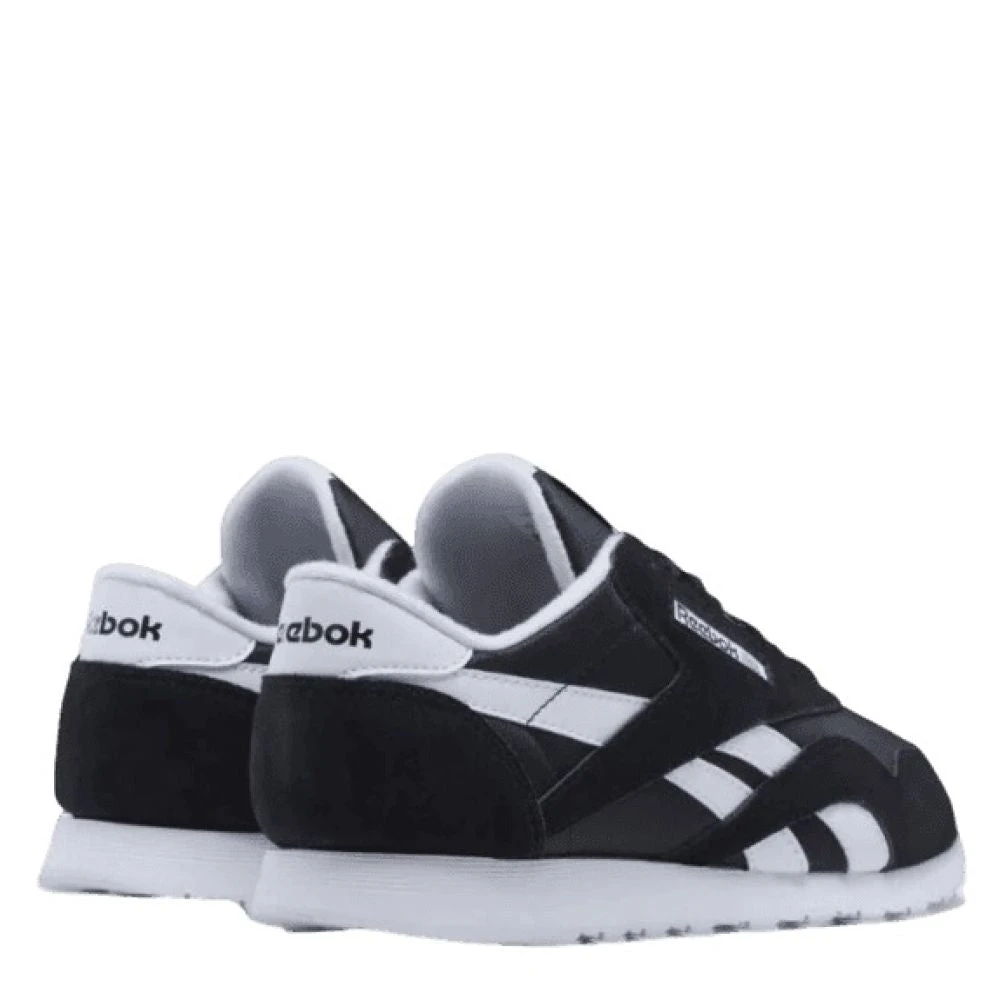 Reebok Women's Classic Nylon In Core Black/Cloud White 5 Reebok Women's Classic Nylon In Core Black/Cloud White - Image 3