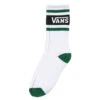Vans Drop V Crew Sock In Eden (Large)