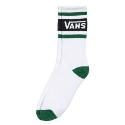 Vans Drop V Crew Sock In Eden (Large)