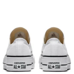 Converse Women's Chuck Taylor All Star Lift In White/Black -Vans || Blundstone || Hunter Sales c o convers chuck taylor all star lift low top white 560251c 6 1100x