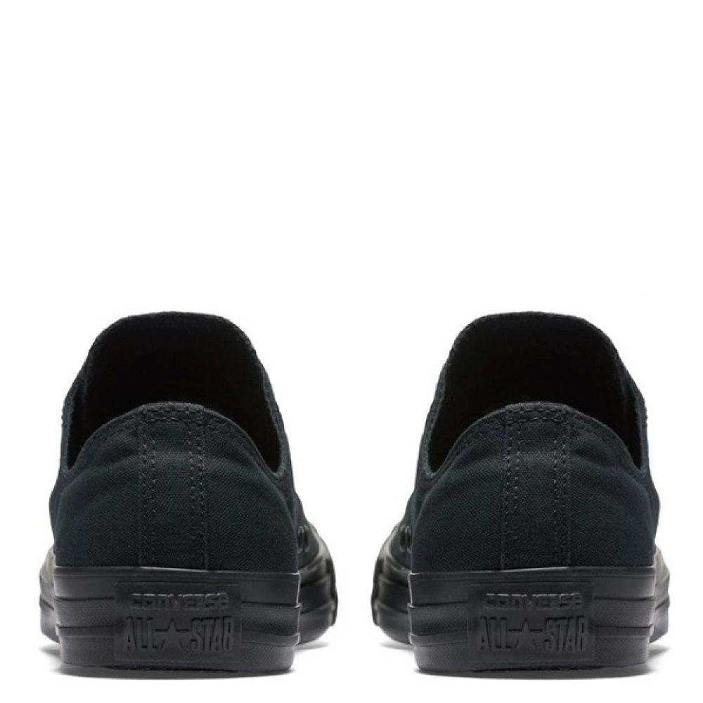 Converse Chuck Taylor All Star Mono Canvas Low Top In Black Monochrome 6 Converse Chuck Taylor All Star Mono Canvas Low Top In Black Monochrome - Image 4