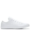 Converse Chuck Taylor All Star Mono Leather Low Top In White Monochrome -Vans || Blundstone || Hunter Sales c o converse chuck taylor all star monochrome leather low top white 136823 1 1100x