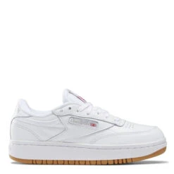 Reebok Women's Club C Double In White/Rubber Gum-07