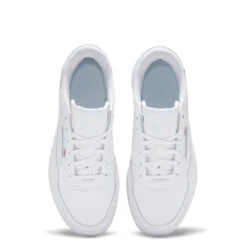 Reebok Women's Court Peak In Ftwr White/Glass Blue/Rbbr White 8 Reebok Women's Court Peak In Ftwr White/Glass Blue/Rbbr White -Vans || Blundstone || Hunter Sales gz2238 2 footwear photography top portrait view white 1100x