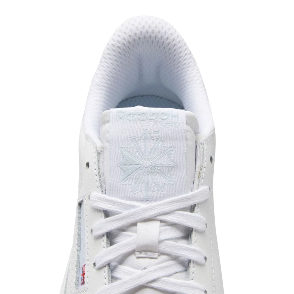Reebok Women's Court Peak In Ftwr White/Glass Blue/Rbbr White 6 Reebok Women's Court Peak In Ftwr White/Glass Blue/Rbbr White - Image 4