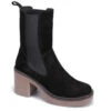 Bueno Women's Hart Heeled Chelsea Boot In Black -Vans || Blundstone || Hunter Sales hart 1 1100x
