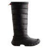 Hunter Women's Intrepid Insulated Tall Snow Boots In Black -Vans || Blundstone || Hunter Sales ht wft2108wwu 1064 1 1100x