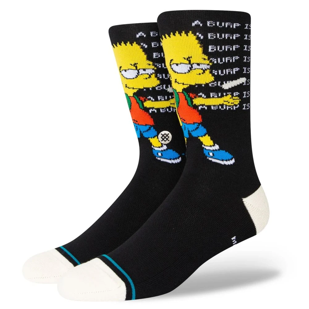 Stance X The Simpsons Troubled Crew In Black 3 Stance X The Simpsons Troubled Crew In Black