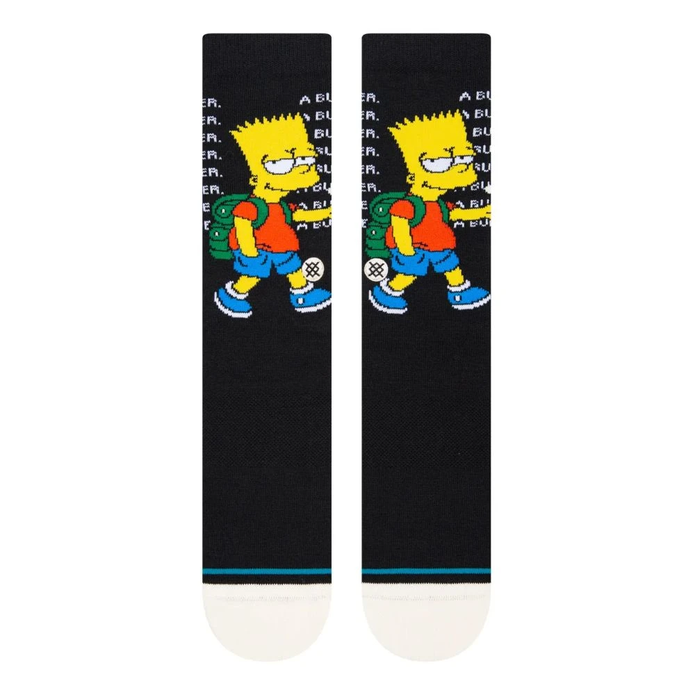 Stance X The Simpsons Troubled Crew In Black 4 Stance X The Simpsons Troubled Crew In Black - Image 2