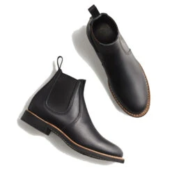 Red Wing Shoes Red Wing Women's 6-Inch Chelsea 3455 In Black Boundary -Vans || Blundstone || Hunter Sales rw 3455 1052 3 1100x