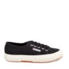 Superga Women's 2750 Cotu Classic In Black -Vans || Blundstone || Hunter Sales s u superga women 2750 cotu classic black 1 1 1100x