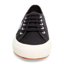 Superga Women's 2750 Cotu Classic In Black -Vans || Blundstone || Hunter Sales s u superga women 2750 cotu classic black 3 1 1100x