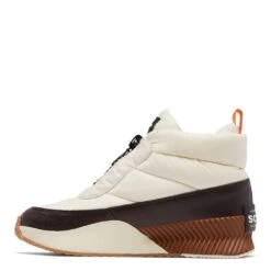 Sorel Women's Out N About III Puffy Zip Boot In Chalk/New Cinder -Vans || Blundstone || Hunter Sales so 2040611191 2123 3 1100x