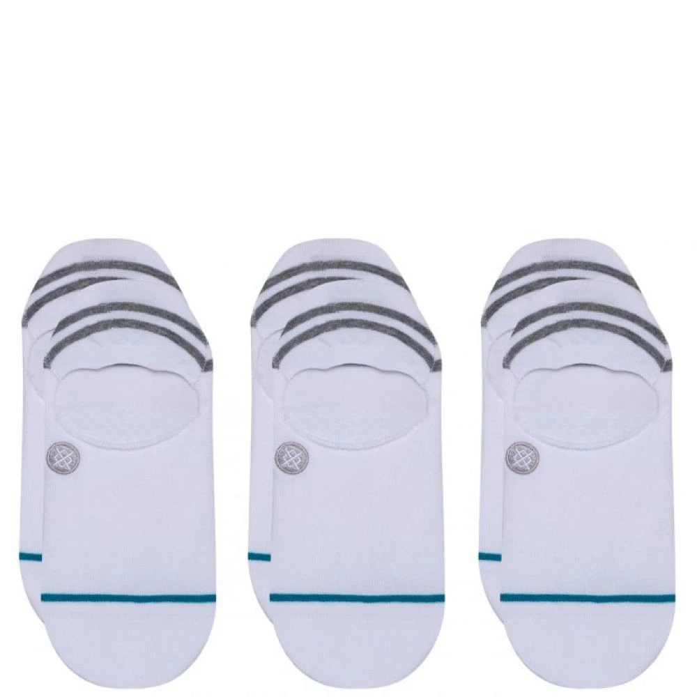 Stance Gamut 2 3-Pack In White 3 Stance Gamut 2 3-Pack In White