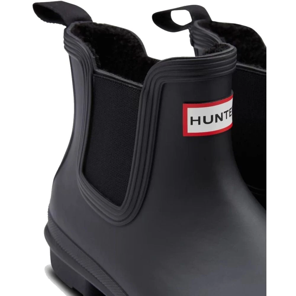 Hunter Women's Original Insulated Chelsea Boots In Black 5 Hunter Women's Original Insulated Chelsea Boots In Black - Image 3