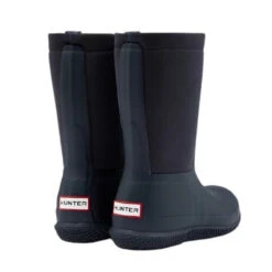 Hunter Women's Original Insulated Roll Top Sherpa Boots In Hunter Navy -Vans || Blundstone || Hunter Sales wft2052nre nv 4 1 1100x